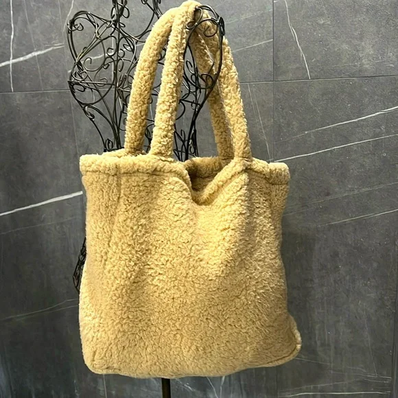 Fashion tote beige very soft - Picture 1 of 9